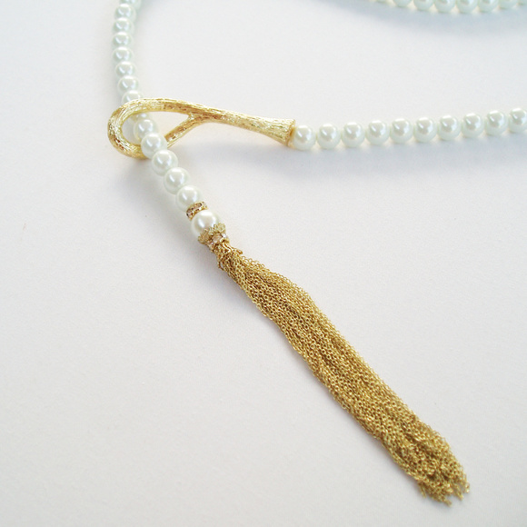 Pearl Lariat Necklace - Picture 3 of 3